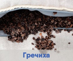 Наполнитель лузга гречихи