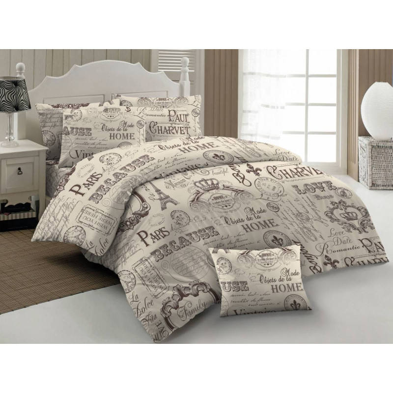Постельное белье 1,5сп бязь Комфорт Французский стиль Постельное белье 1,5сп бязь Комфорт Французский стиль