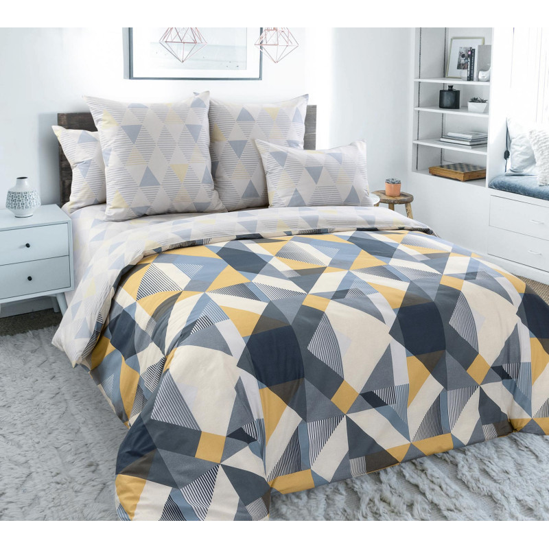 Стеганая наволочка 40х40 см перкаль (1 шт) Гетсби компаньон Стеганая наволочка 40х40 см перкаль (1 шт) Гетсби компаньон