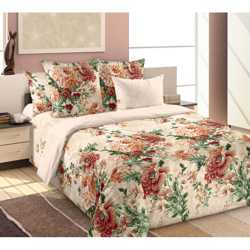 Стеганые наволочки 50х70 см сатин (2 шт) Парадиз (в цвет покрывала) Стеганые наволочки 50х70 см сатин (2 шт) Парадиз (в цвет покрывала)