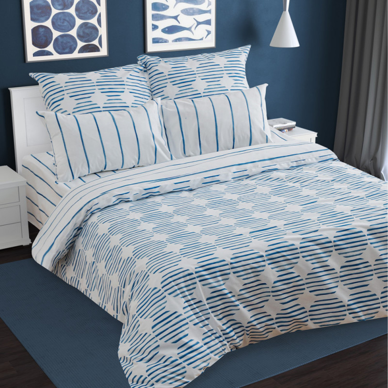 Постельное белье NUANCE 1,5сп перкаль Breeze Постельное белье NUANCE 1,5сп перкаль Breeze