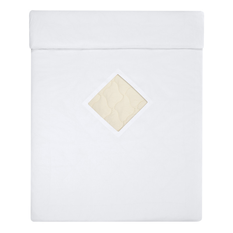 Пододеяльник 148х212 см бязь отбеленная ГОСТ (вырез ромб) Пододеяльник 148х212 см бязь отбеленная ГОСТ (вырез ромб)