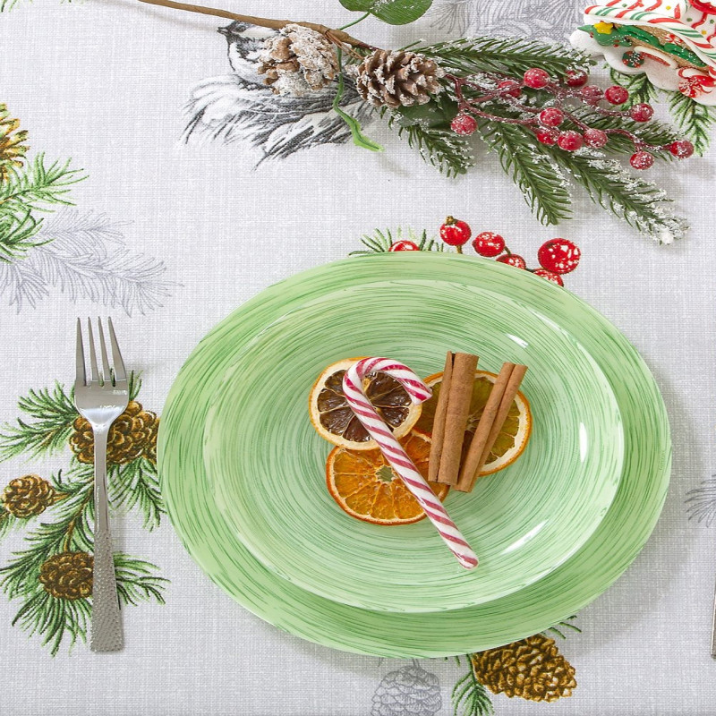 Скатерть 120х145 см рогожка Серебряный звон Скатерть 120х145 см рогожка Серебряный звон