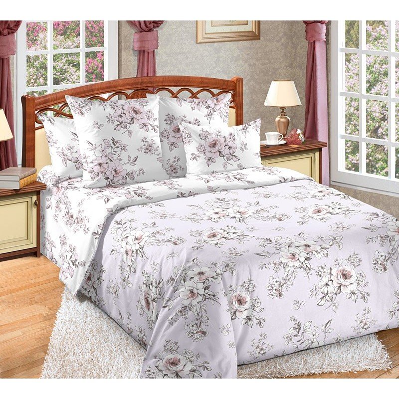 Постельное белье евро перкаль Виктория Постельное белье евро перкаль Виктория