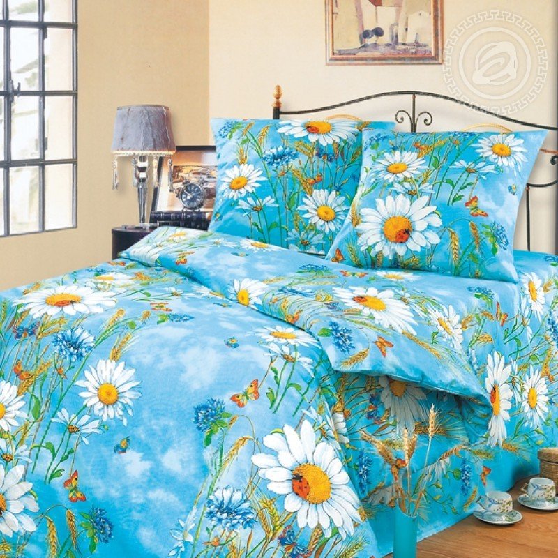 Постельное белье 1,5сп бязь Русское поле Постельное белье 1,5сп бязь Русское поле