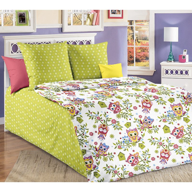 Детское белье ясельное перкаль Совята Детское белье ясельное перкаль Совята