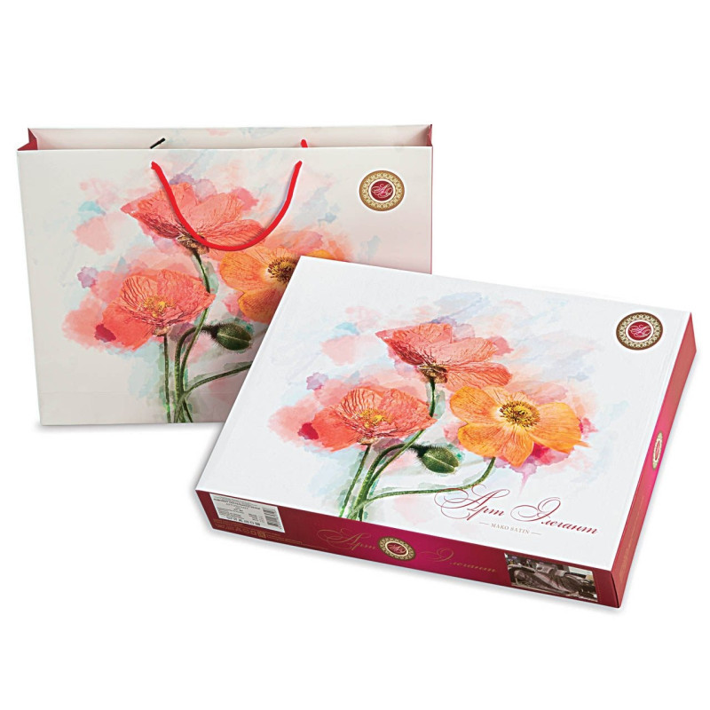 Постельное белье евро мако сатин Алонсо Постельное белье евро мако сатин Алонсо