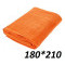 Махровая простынь 180х210 (Ashgabat DT) Оранжевый