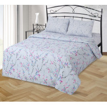 Постельное белье 2 сп/европр. бязь (2нав 50х70) Гейша