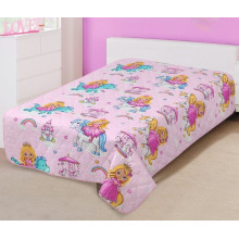 Детское 1.5 сп покрывало 150х215 см бязь Златовласка