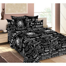 Наволочки 50х70 (2шт) на клапане перкаль 110 г/кв.м Джек 1 (в цвет пододеяльника)