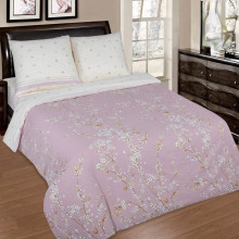 Постельное белье 1,5сп. поплин Сакура