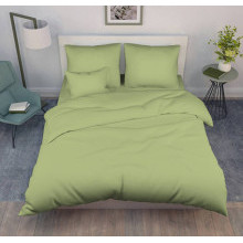 Простыня 140х200 на резинке поплин Олива (борт 25 см)