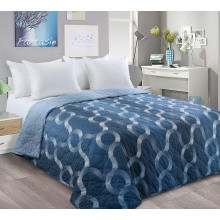 Покрывало 260х210 см перкаль Мистраль 1 син