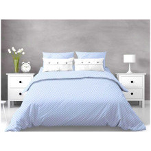 Постельное белье 1,5сп бязь Комфорт Виши голубой арт.3001