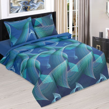 Постельное белье семейное поплин Мёбиус