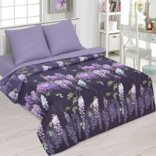 Постельное белье 2сп поплин Глициния