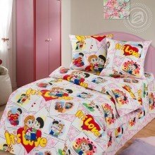 Детское белье 1,5 сп. бязь Очаровашки