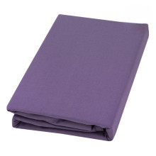 Пододеяльник евро 205х215 см однотонный поплин Сливовый