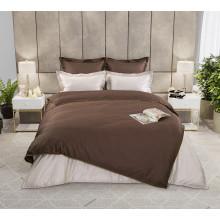 Пододеяльник евро 210х230 см сатин (Пакистан) Горький шоколад