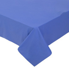 Простынь 2 сп. 200х215 см поплин однотонный Синий