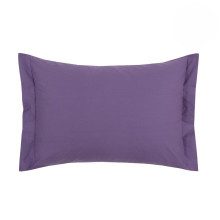 Наволочки 50х70 см поплин однотонный (2 шт) сливовый арт. 970