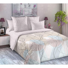 Постельное белье 1,5сп перкаль Абстракция арт. 1276ЧН