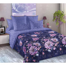 Наволочки 70х70 (2шт) на клапане перкаль 110 г/кв.м Вечерние грёзы 1 компаньон