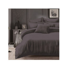 Пододеяльник евро 200х220 см сатин гладкокрашенный Графит