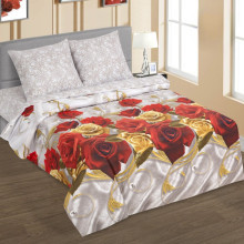 Постельное белье 1,5сп поплин Каприз