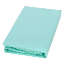 Пододеяльник евро 200х200 см поплин однотонный Ментоловый