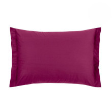 Наволочки 50х70 см поплин однотонный (2 шт) Вишня арт. 970