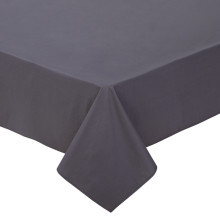 Простынь 2 сп. 200х215 см поплин однотонный Графит