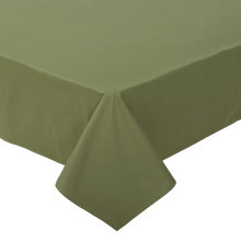 Простынь 2 сп. 200х215 см поплин однотонный Олива