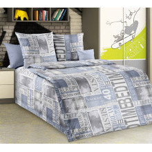 Детское белье 1.5 сп. бязь арт.1024 Грей