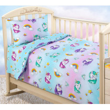 Детское белье ясельное перкаль Млечный путь 1 арт.7106Х