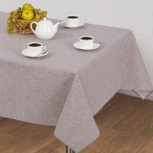 Скатерть 150х145 см рогожка Лён капучино