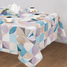Скатерть 150х145 см рогожка Марципан