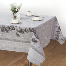 Скатерть 260х145 см рогожка Сочельник