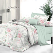 Постельное белье 1,5сп сатин Престиж Альбина