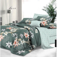 Постельное белье 1,5сп сатин Престиж Лиля