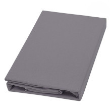 Пододеяльник евро 200х200 поплин однотонный Серебро