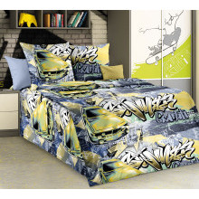 Детское белье 1.5 сп. поплин Уличные гонки