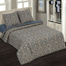 Постельное белье 1,5 сп/рез. простыня 140х200 поплин Мадрид