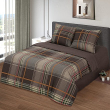 Постельное белье евро на рез. простыня 180х200 бязь Сеньор