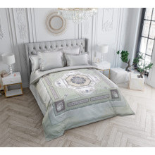 Постельное белье евро сатин (4 нав) Фабио (коробка) арт.L7323F