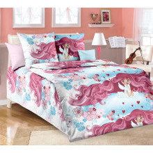 Детское белье 1.5 сп. поплин Светлый ангел