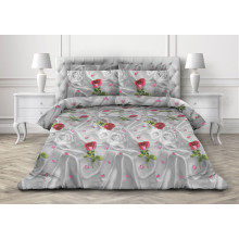 Пододеяльник 200х220 см бязь Серебряный будуар