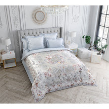 Постельное белье 2 сп/европр. сатин (4 нав.) Вальс цветов (коробка) арт. L3323F