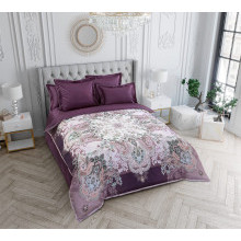 Постельное белье евро сатин (4 нав.) Лунные этюды (коробка) арт. L7323F